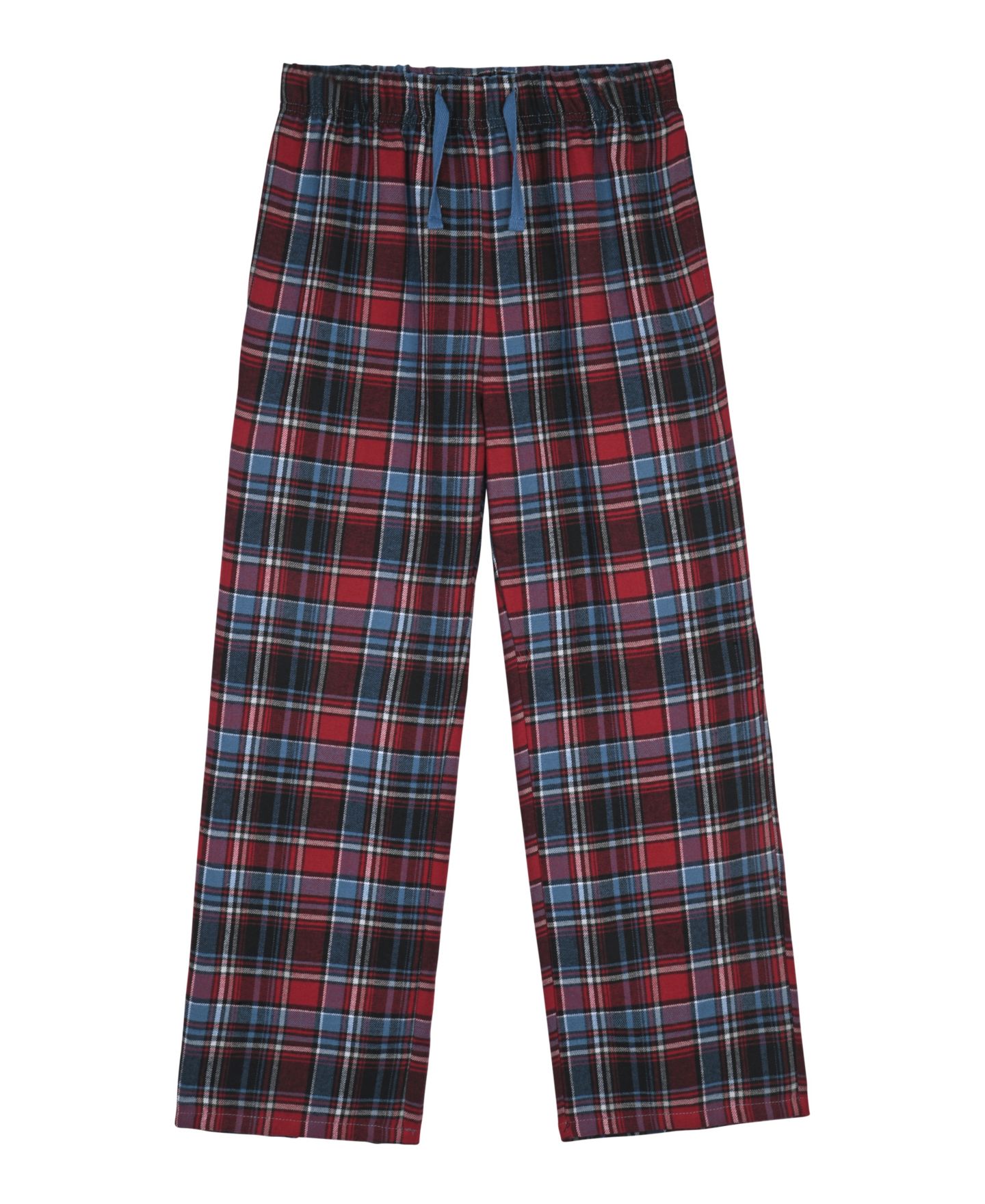 Max & Olivia Boys' 6-18 Long-Sleeve Henley Neck Top and Navy Woven Plaid Pants Pajama, 2-Piece Set, цвет: Тёмно-синий — фото 2