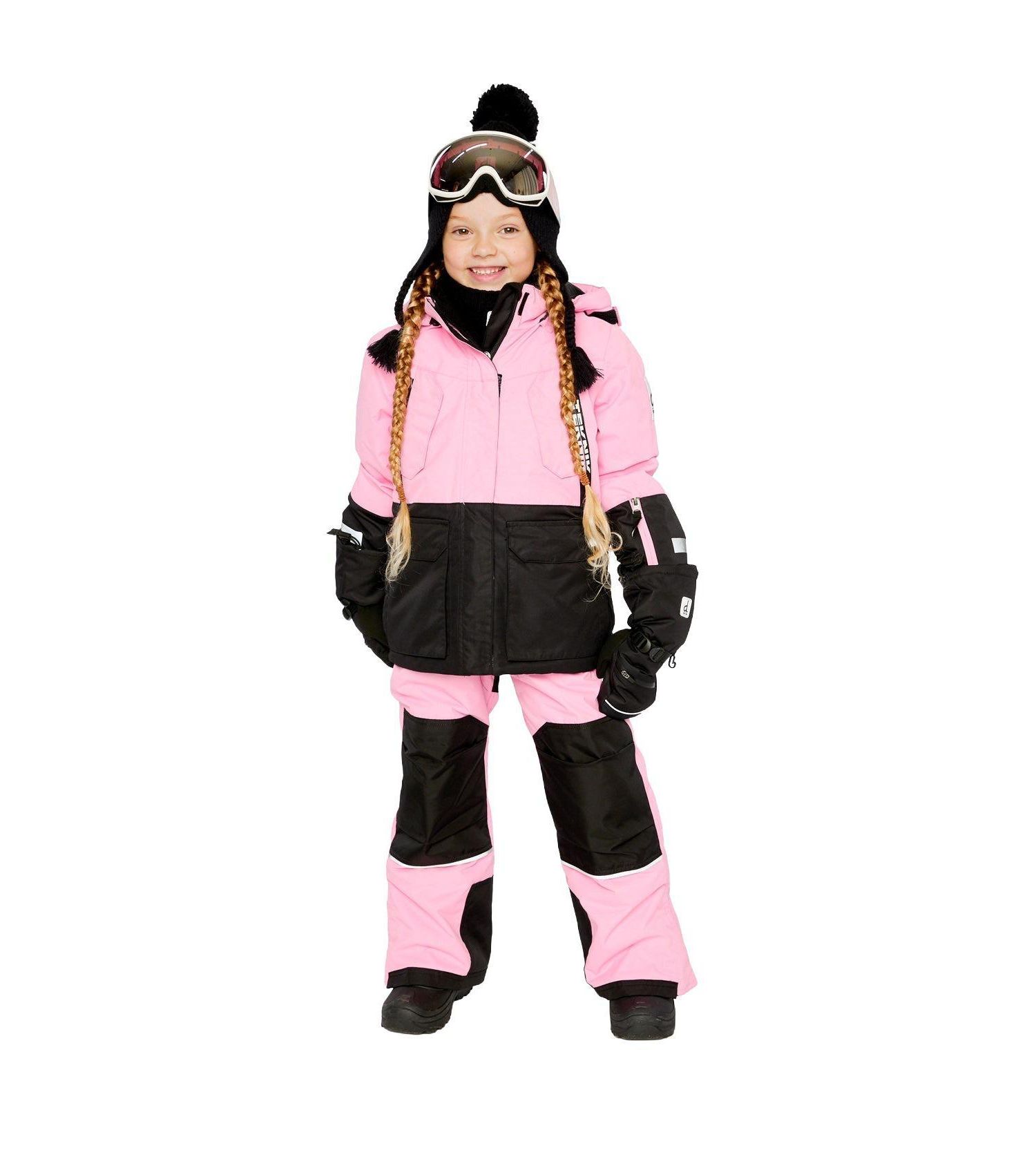 Little and Big Girl(6-16) Two Piece Teknik Snowsuit