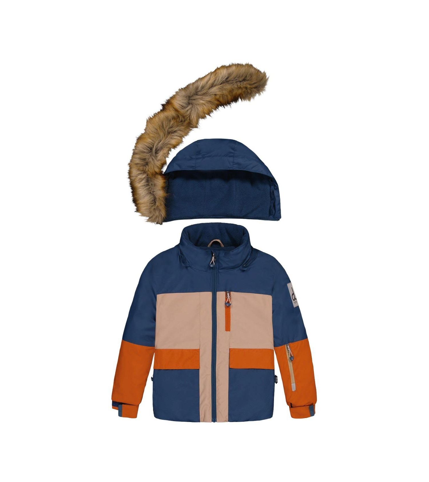 Big Boys Boy(6-14) Two Piece Play Snowsuit Bear Print Pants