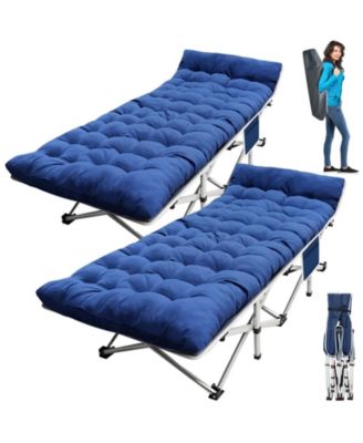 2-pack Camping Mattress Sleeping Pad Folding Bed