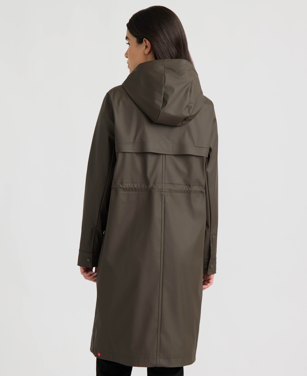 Hunter Women's Long Rubberized Anorak Coat
