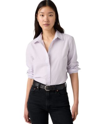 Women's Carlile Classic Poplin Long-Sleeve Shirt