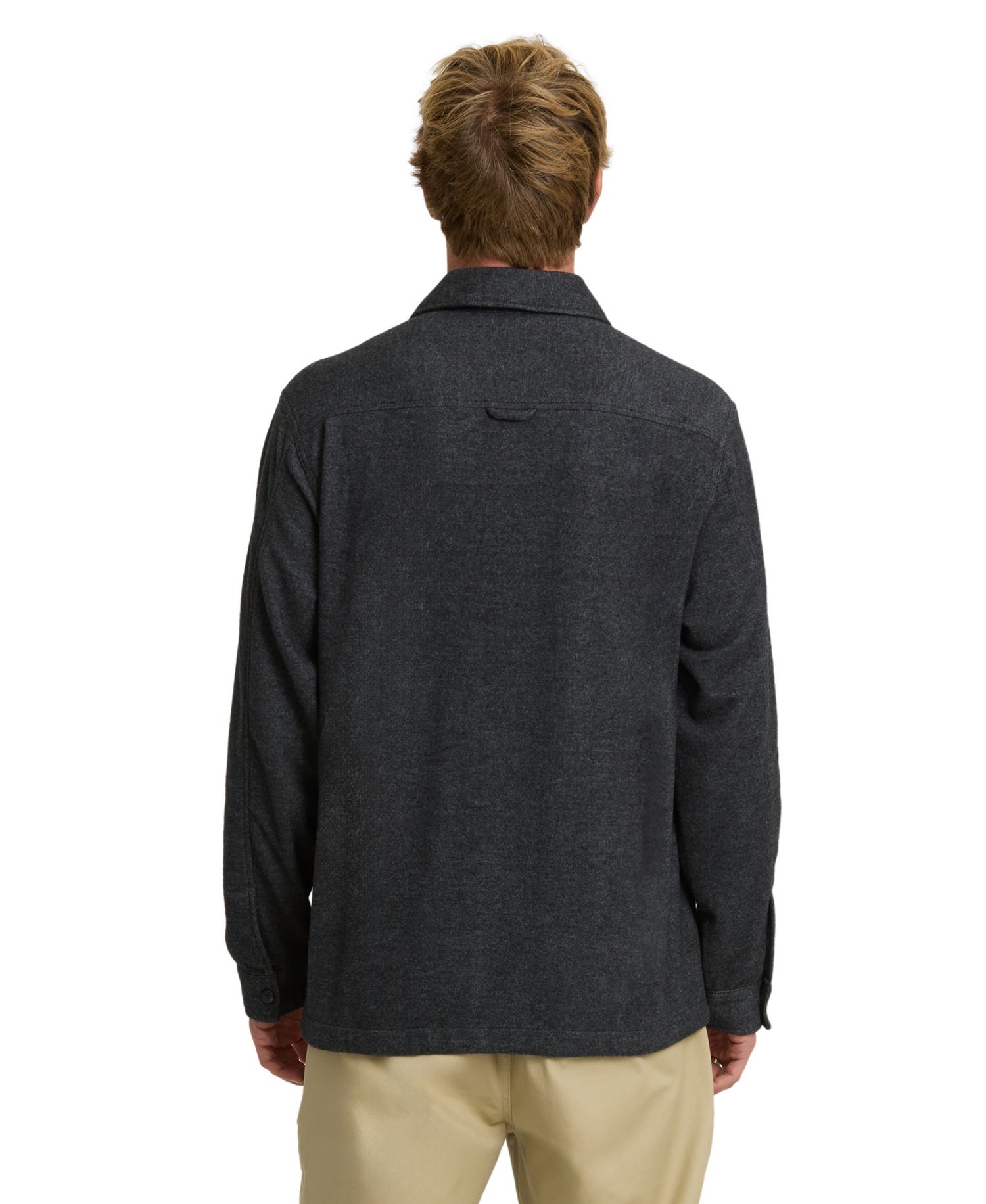 Men's Flannel Solid Shirt
