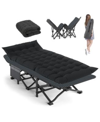28'' Camping Rollaway Bed Adult Portable Folding Sleeping Bag