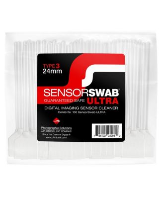 Swab ULTRA Cleaning Tool (Type 3) 100-Piece Cleaning Swabs for Full-Frame Sensors