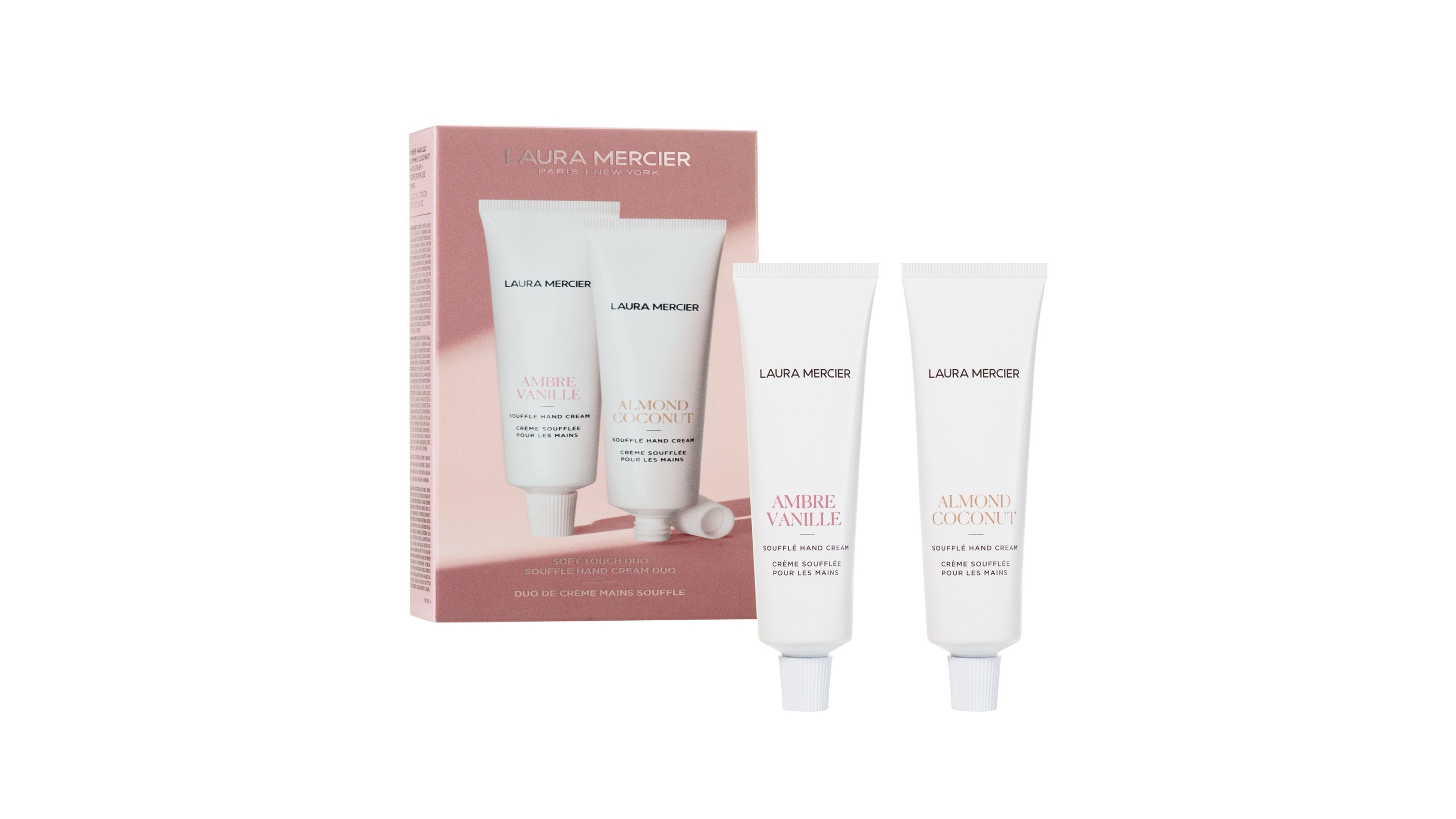 Laura Mercier 2-Piece Soft Touch Duo Souffle Hand Cream Duo Gift Set
