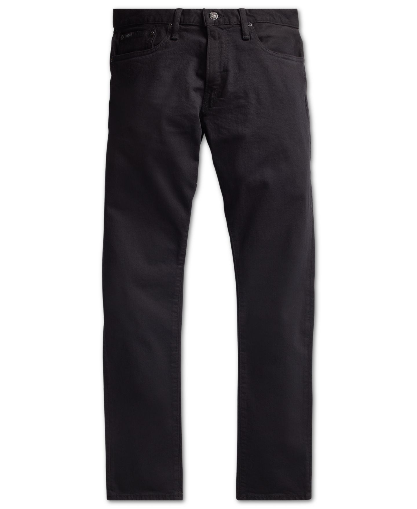 Мужские джинсы Polo Ralph Lauren Sullivan Slim Stretch, цвет: Чёрный — фото 7