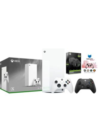 Xbox Series X 1TB Digital Console with Extra Controller, Charge Dock and MightySkins Code Bundle