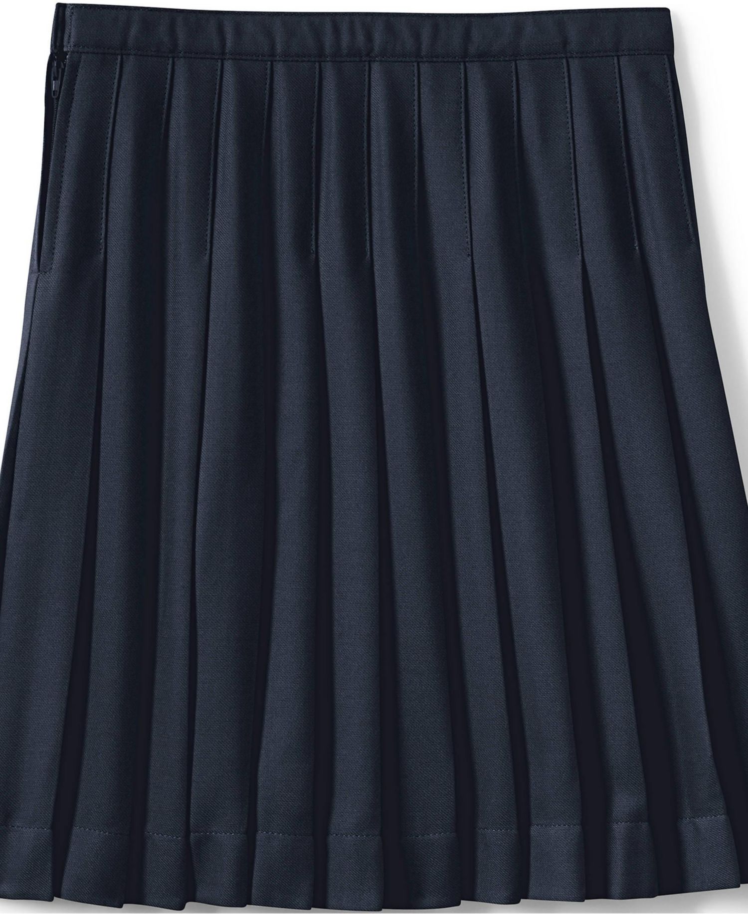 Big Girls Pleated Skirt Below the Knee