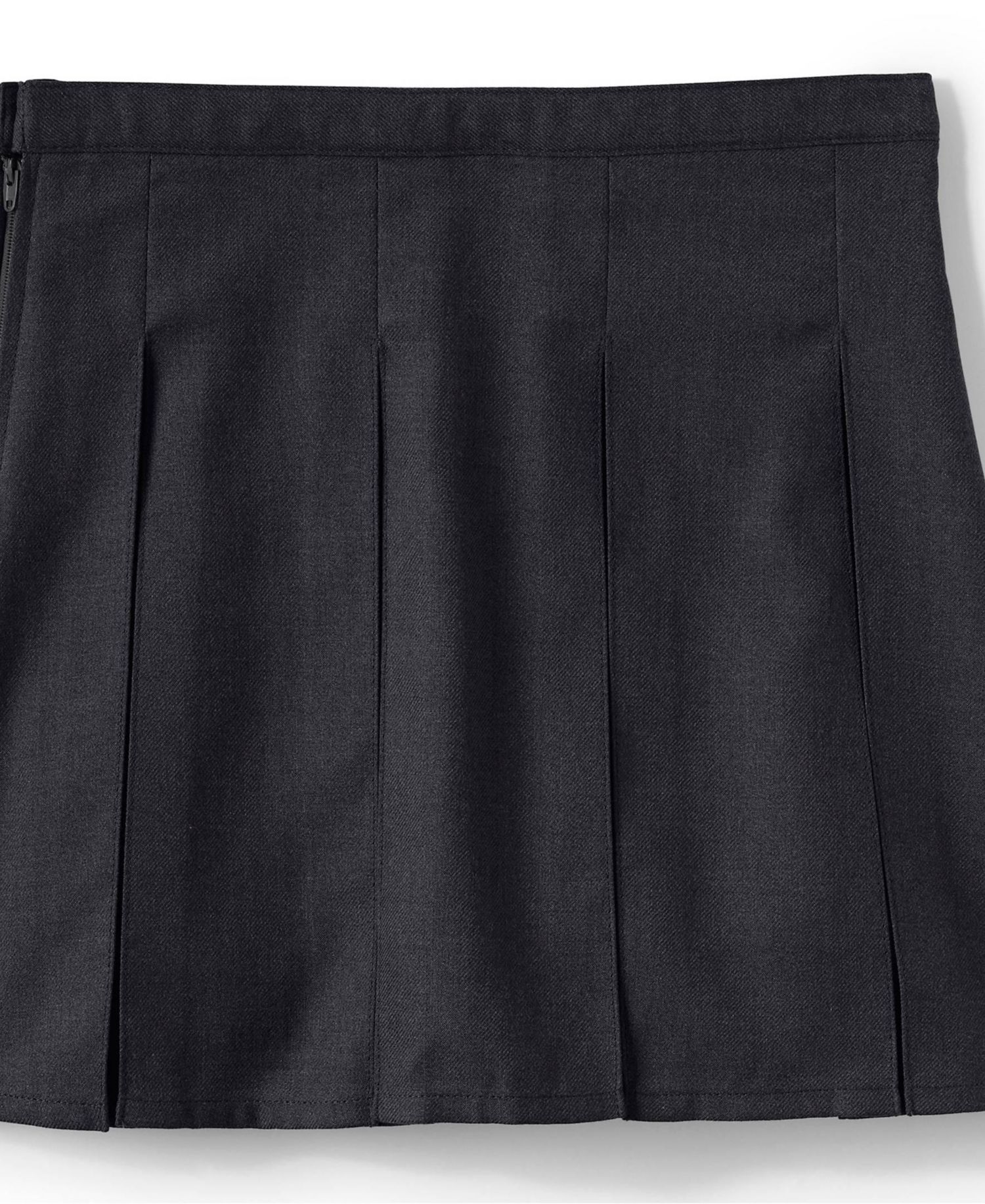 Big Girls Box Pleat Skirt Top of Knee