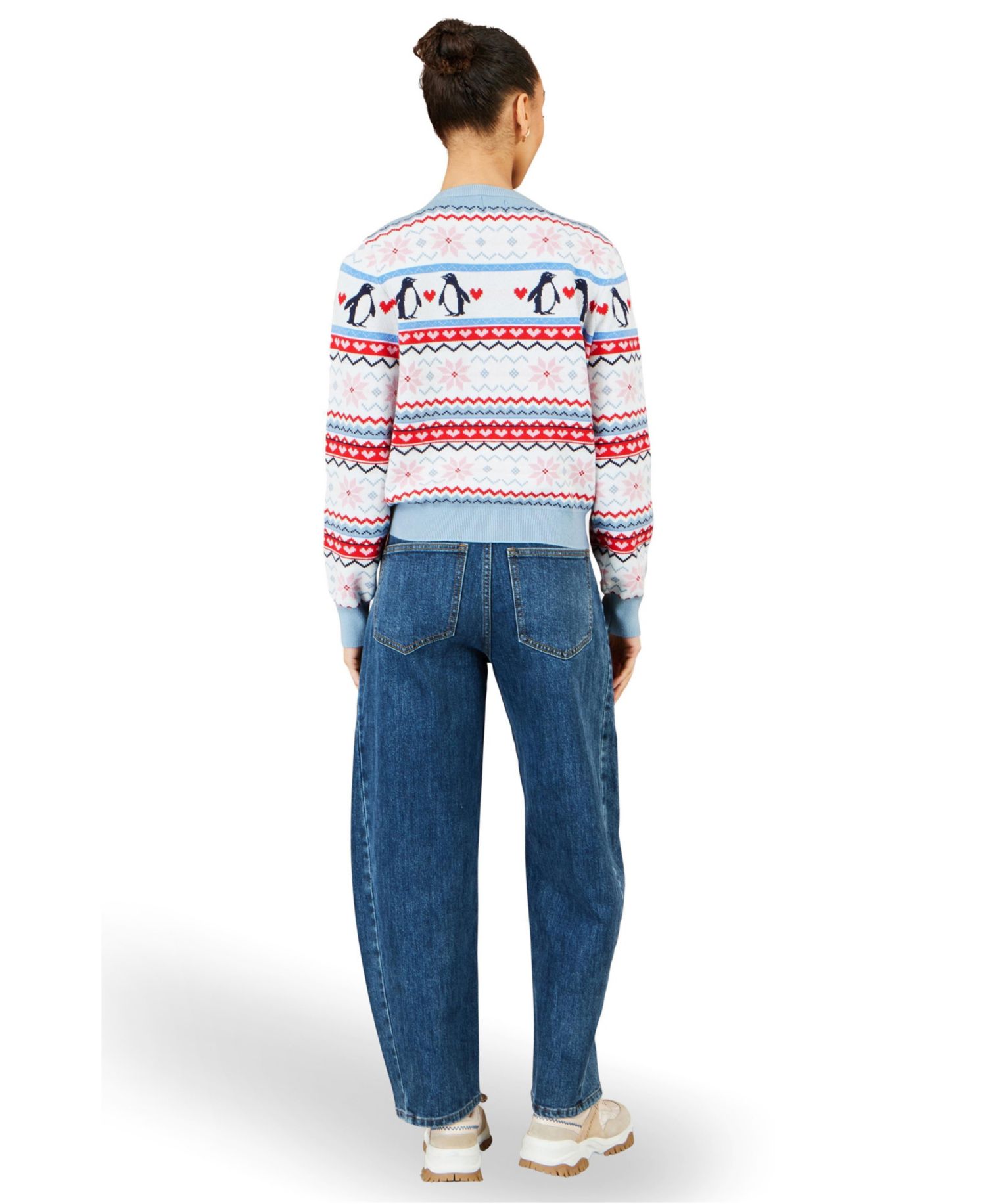 Women's Penguin Fair Isle Cardigan