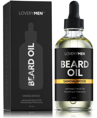 Men Nourishing Sandalwood Scented Beard Oil - 4oz Beard Grooming