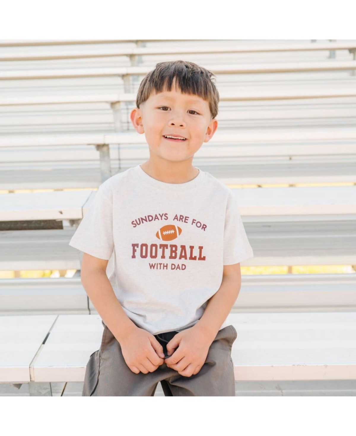 Sweet Wink Big Boys(10-12) Sundays Are For Football Short Sleeve T-Shirt