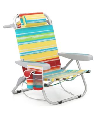 Beach Chair Folding Lounge Aluminum Camping outdoor