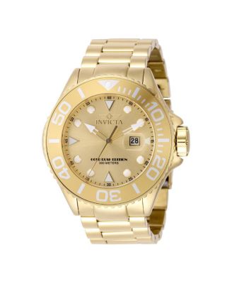 Men's 48613 Grand Diver Quartz 3 Hand Dial Watch