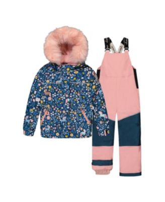 Toddler Girls (2T-5T) Two Piece Discover Snowsuit