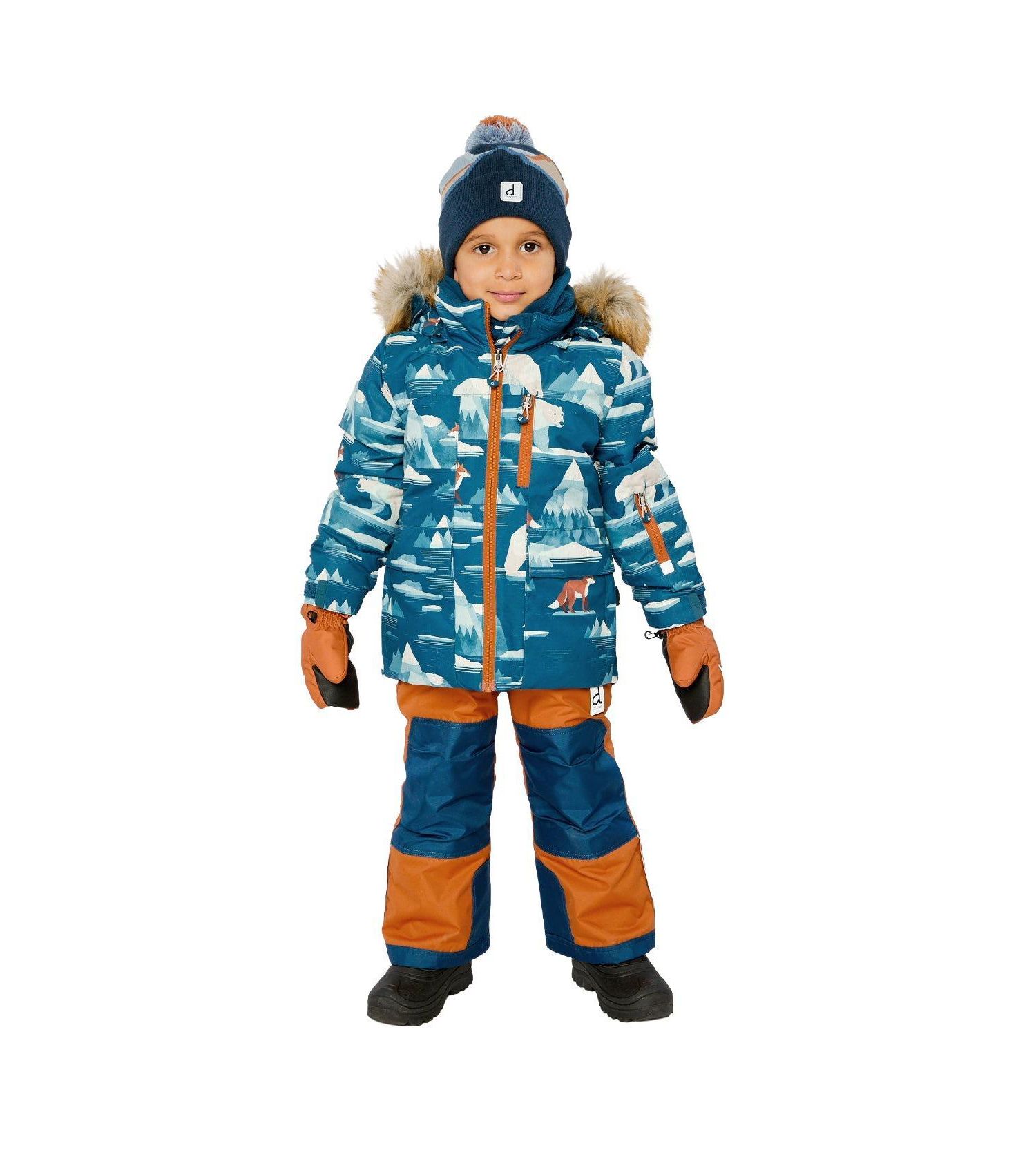 Little and Big Boy's (6-14) Two Piece Play Snowsuit
