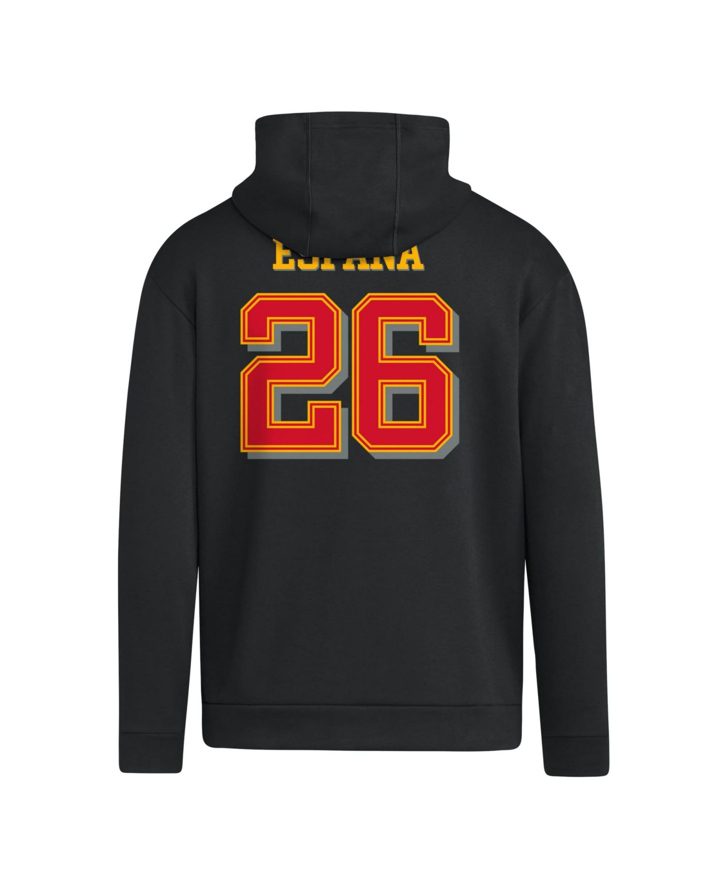 Men's Black Spain National Team 2026 FIFA World Cup Champions Trophy Hoodie