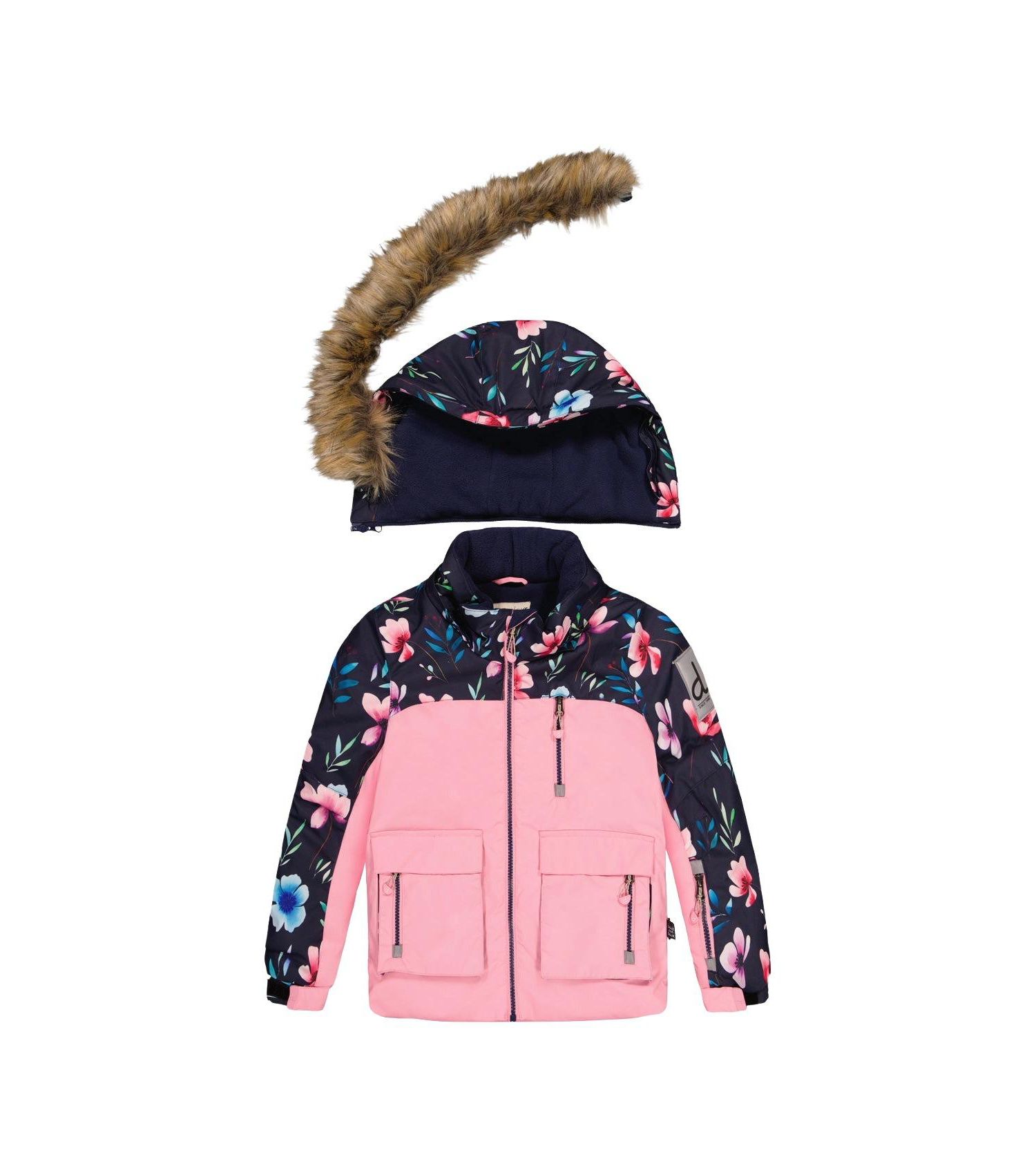Little and Big Girl's (6-14) Two Piece Play Snowsuit