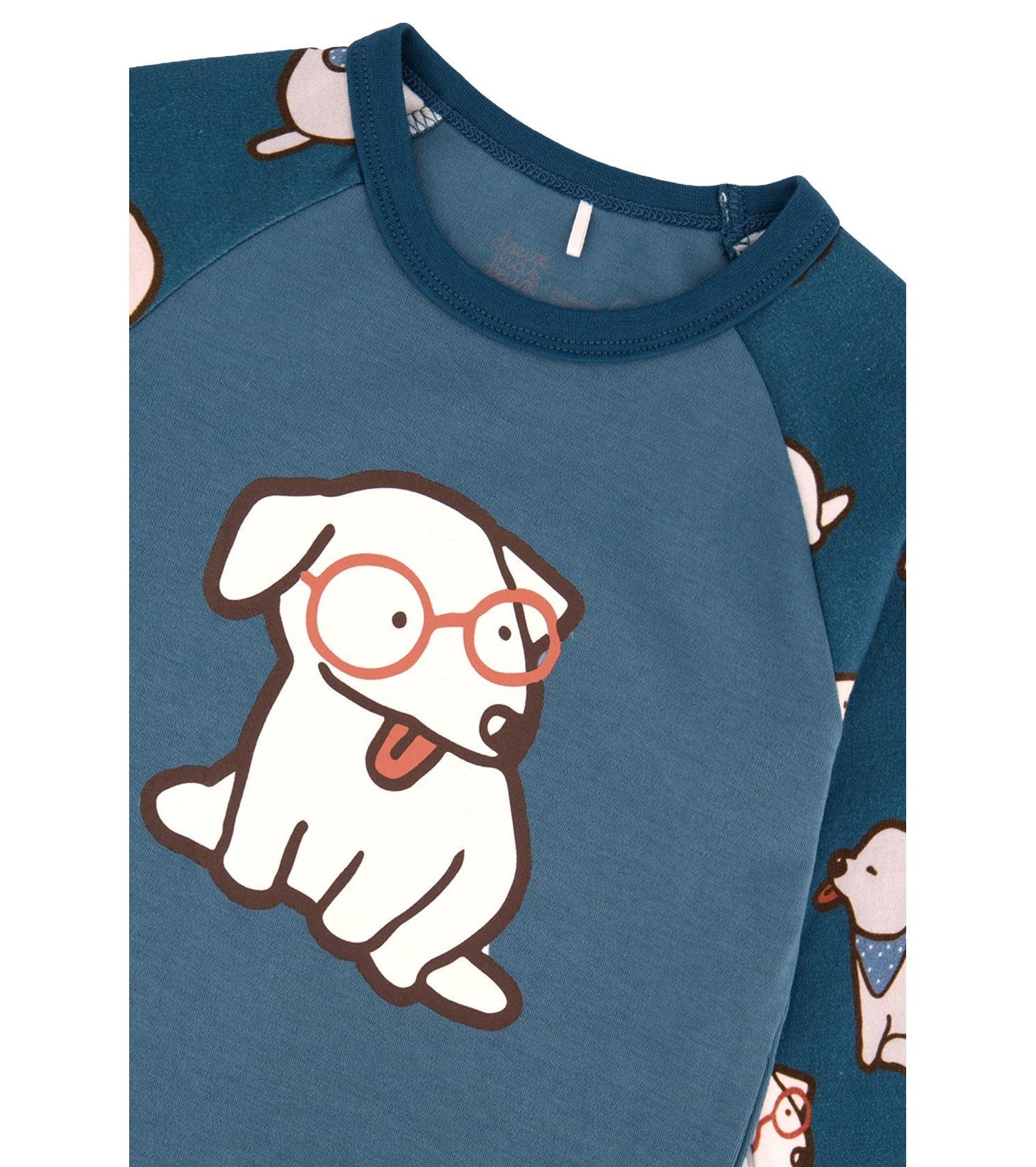 Little and Big Boy (6 - 12) Cotton Two-Piece Pajama Set