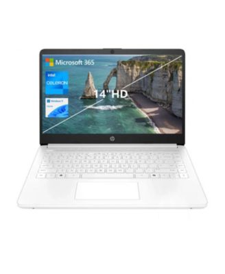 Essential 14" Entry Traditional Laptop Intel Celeron N4500 8GB RAM Intel UHD Graphics 64GB eMMC Storage Windows 11 Home HD 60Hz