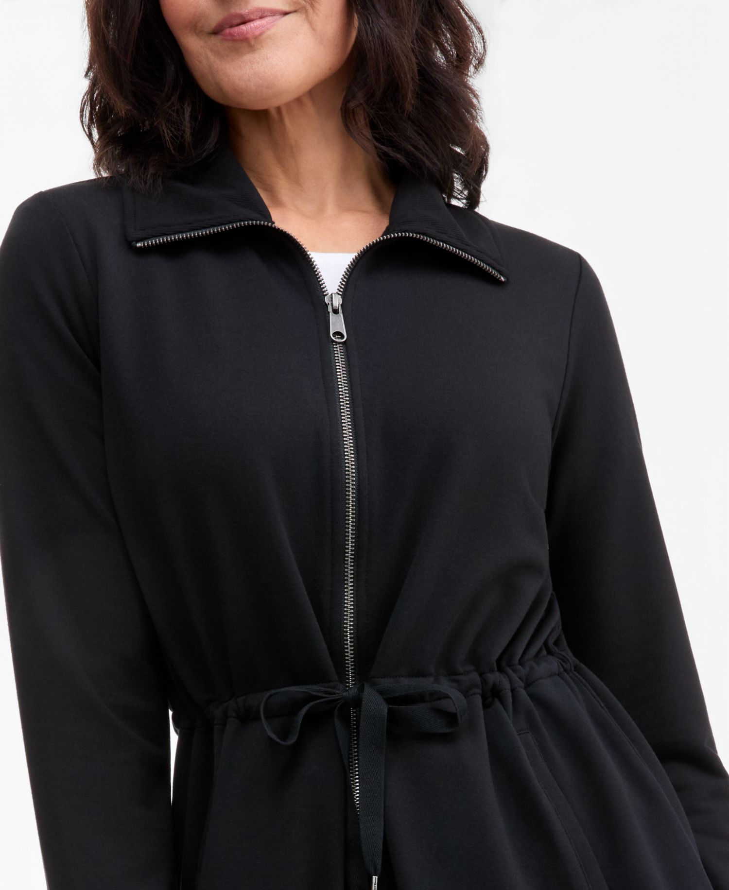 Women's LuxLounge French Terry Zip Up Jacket
