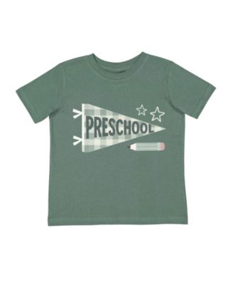 Little Boys Preschool Pennant Short Sleeve T-Shirt