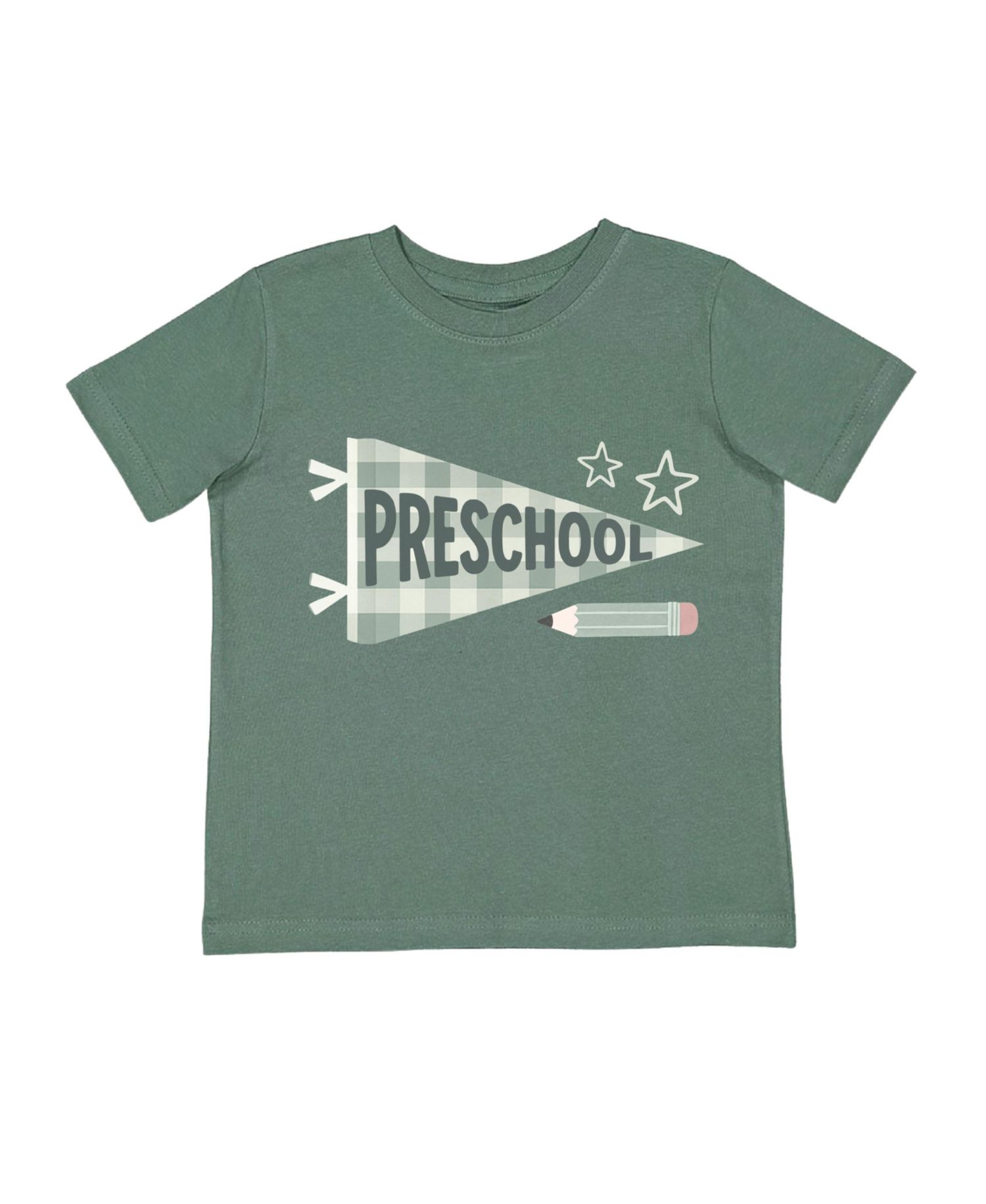 Little Boys Preschool Pennant Short Sleeve T-Shirt