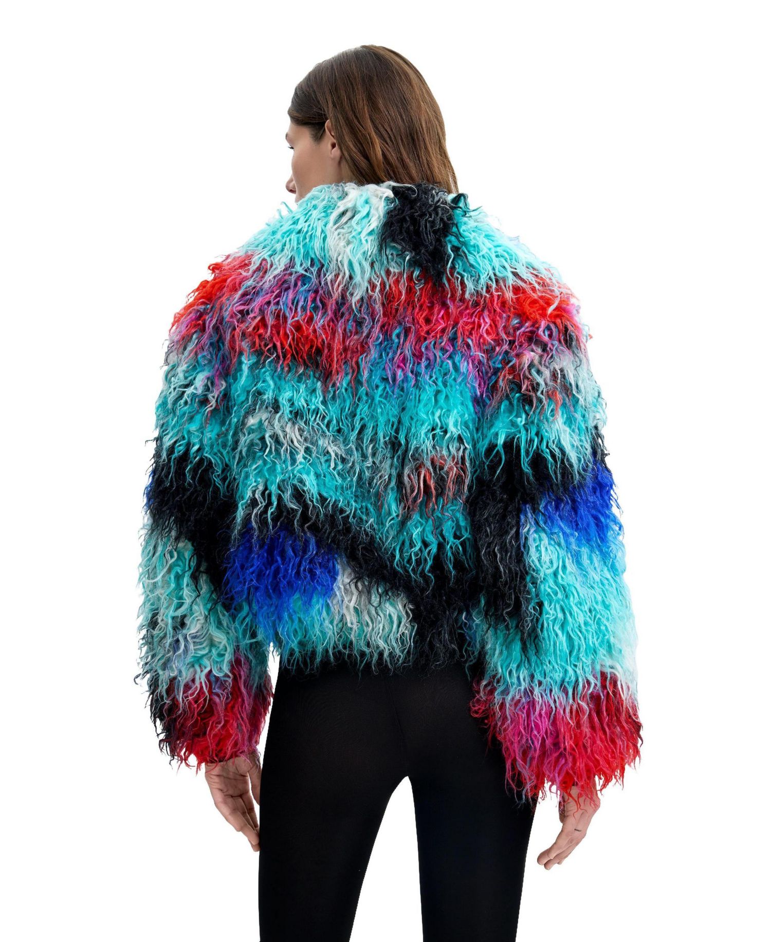 Women's Long Hair Coat Lacroix