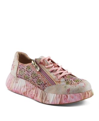 Women's Bloomington Sneaker with Leather Upper