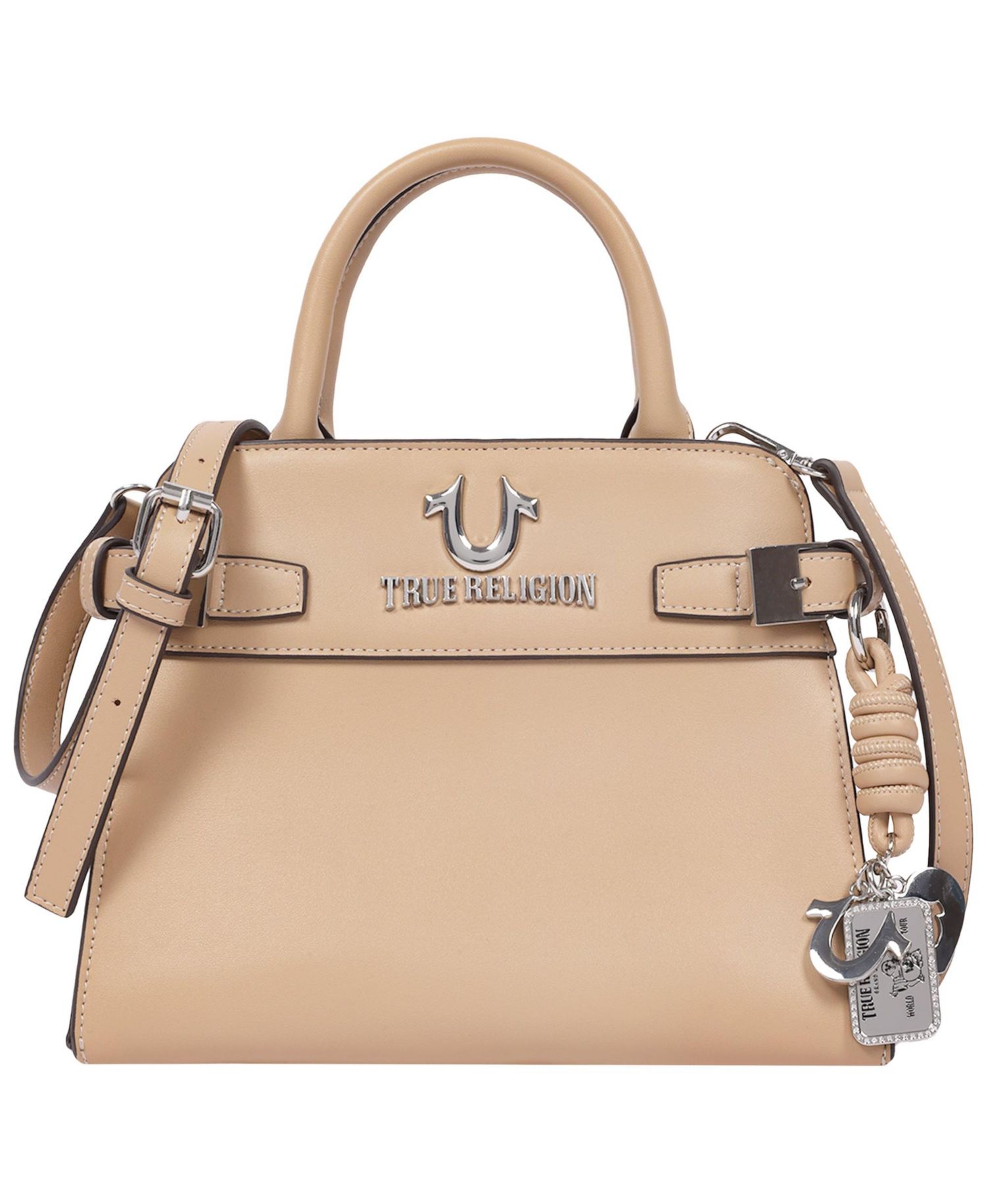 Multi-Strap Denim Shoulder Bag