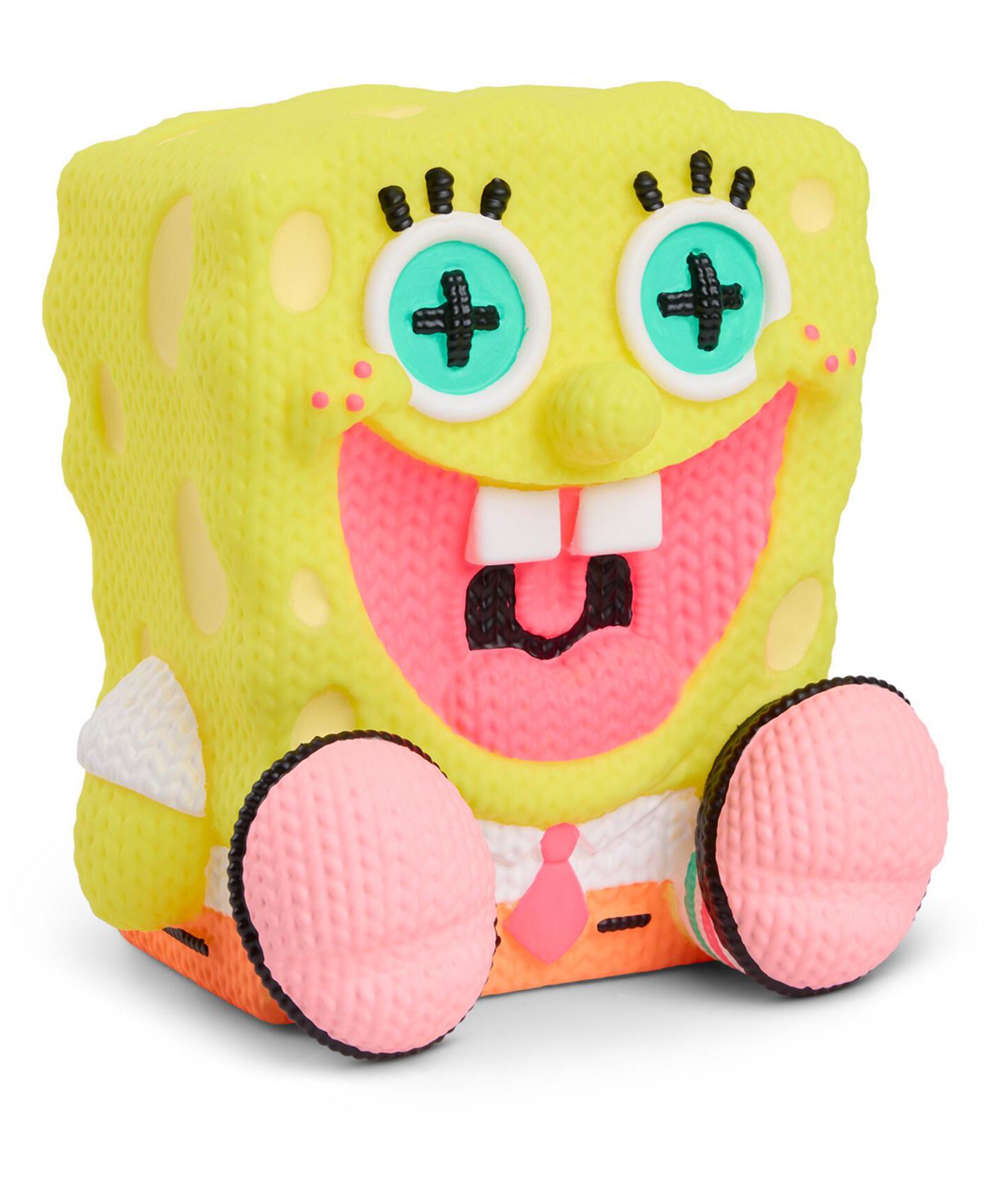 Детские фигурки Handmade By Robots SpongeBob SquarePants - SpongeBob SquarePants 446 (Blacklight), цвет: Разноцветный — фото 3