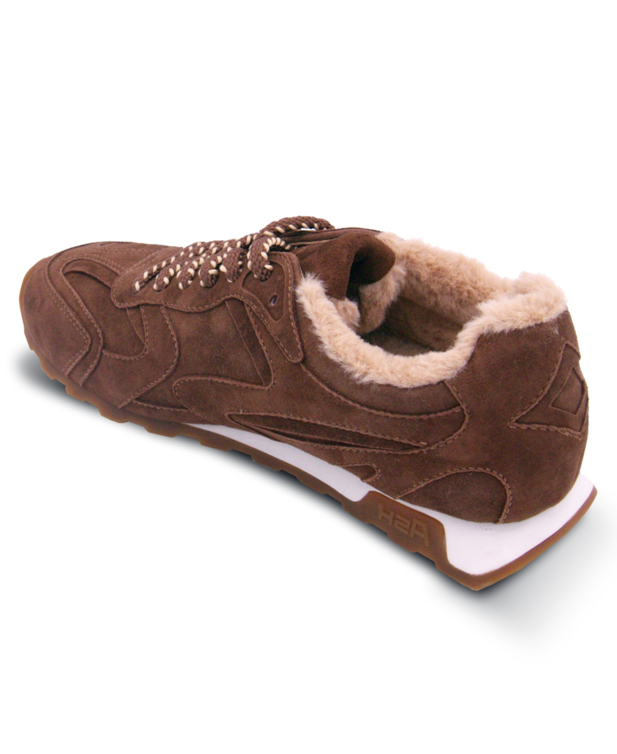 Ash Women's Kasar Fur Lace-Up Sneakers