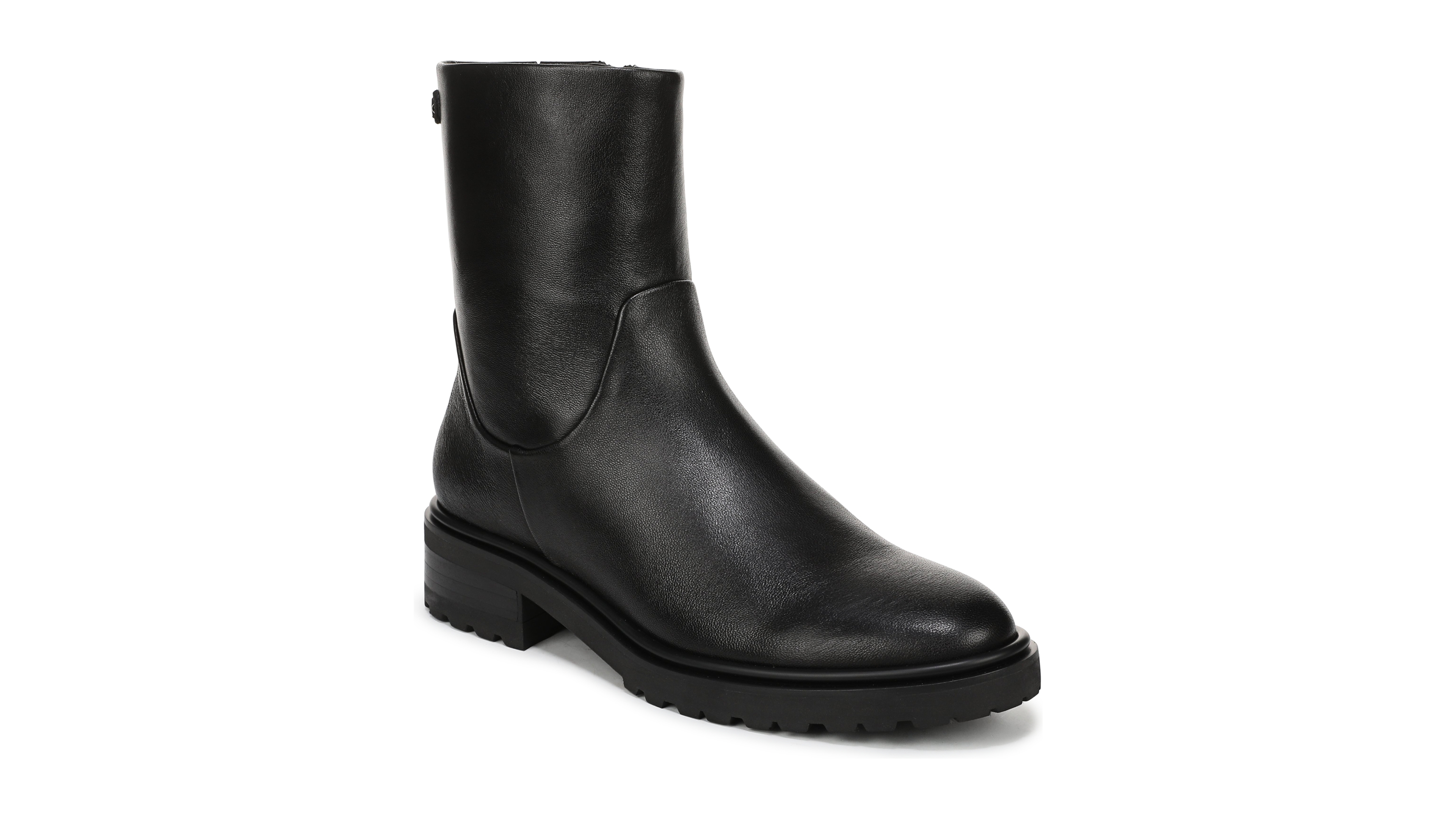 Sam Edelman Women's Sky Zip Short Block Heel Boots