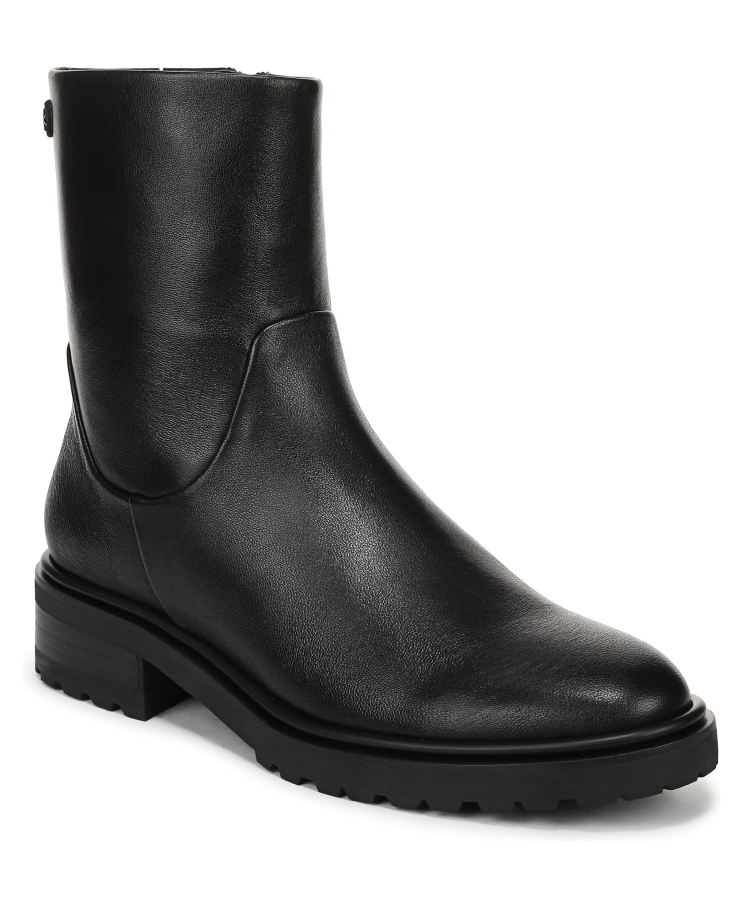 Women's Sky Zip Short Block Heel Boots