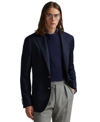 Men's Polo Modern Wool-Blend Gabardine Blazer