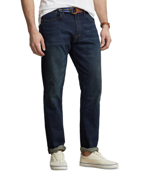 Мужские джинсы Polo Ralph Lauren Big & Tall Prospect Straight Stretch, цвет: Murphy Stretch Dark