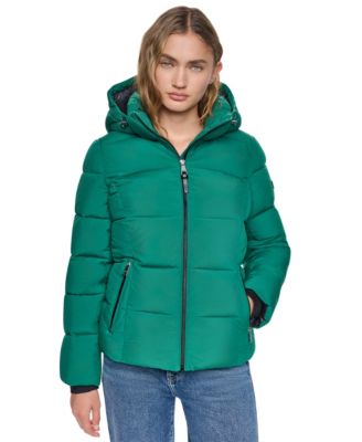 Women's Midweight Everyday Hooded Puffer Coat