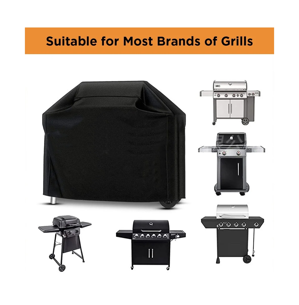 Cowin Grill Cover 58 x 24 x 46 Universal Waterproof