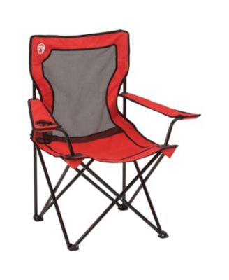 Broadband Mesh Quad Camping Chair with Carry Bag