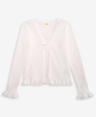 Girls' XS-XL Dreamyarn Tie-Front Cardigan