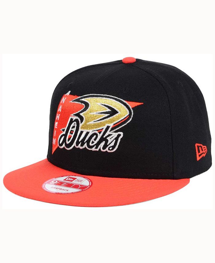 New Era Anaheim Ducks Logo Stacker 9FIFTY Snapback Cap & Reviews