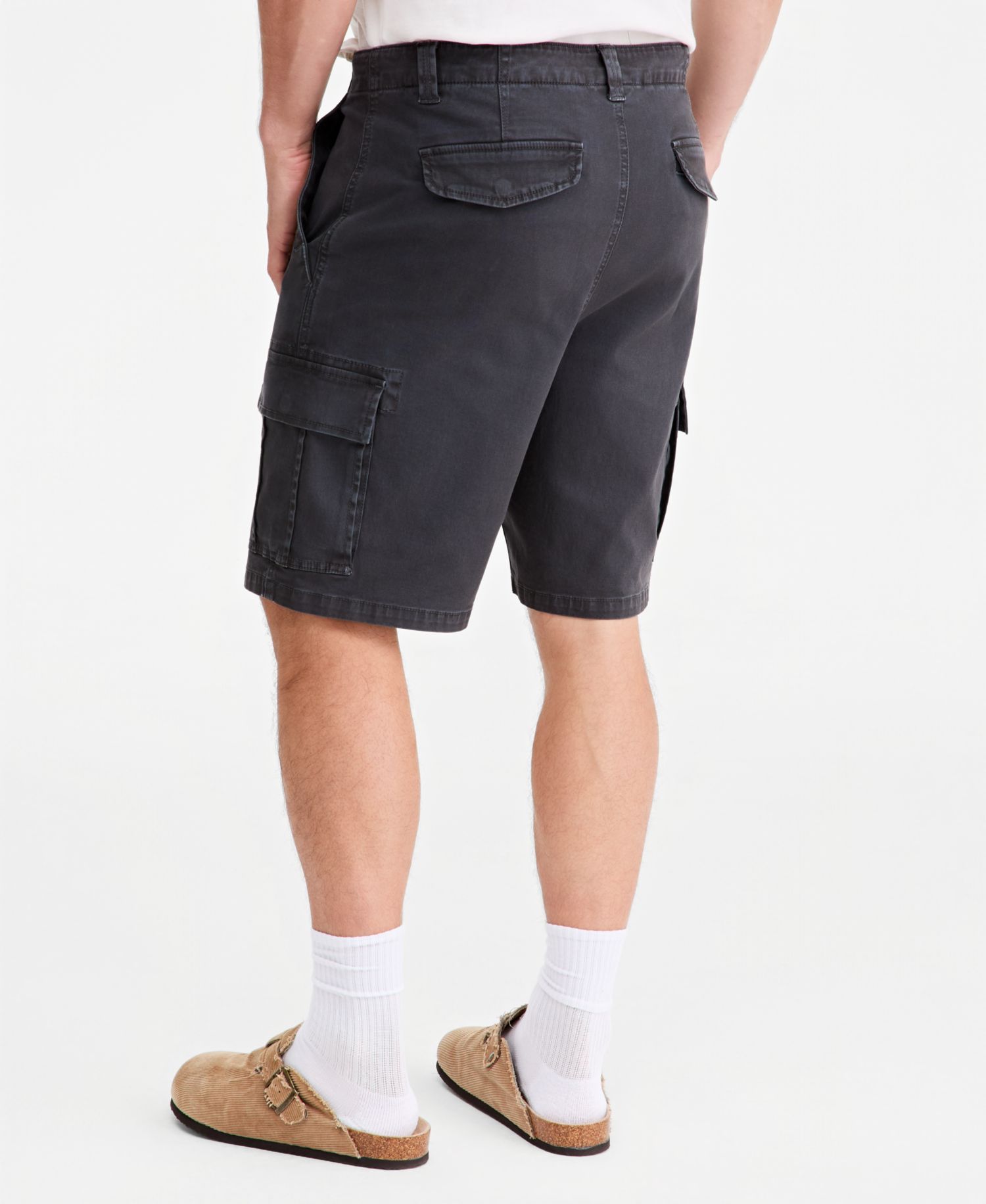 Men's Regular-Fit Cargo Shorts, 10" Inseam