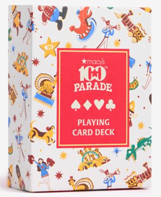 100th Thanksgiving Day Parade Limited Edition 52-Card Deck, Ages 4+