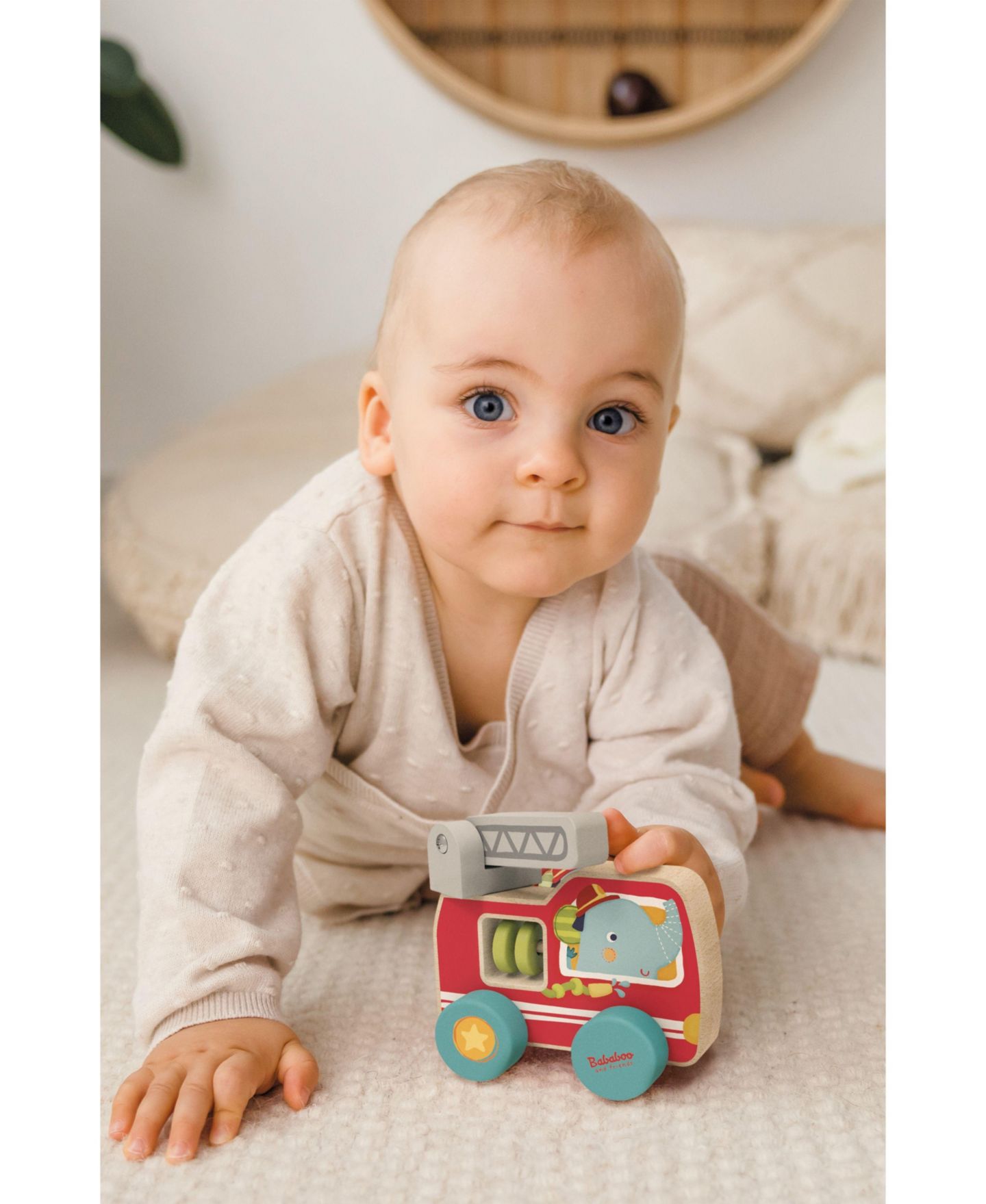 Детская игрушка Bababoo and friends Elephant Lolo Fire Truck My First Car, цвет: Open Miscellaneous — фото 3