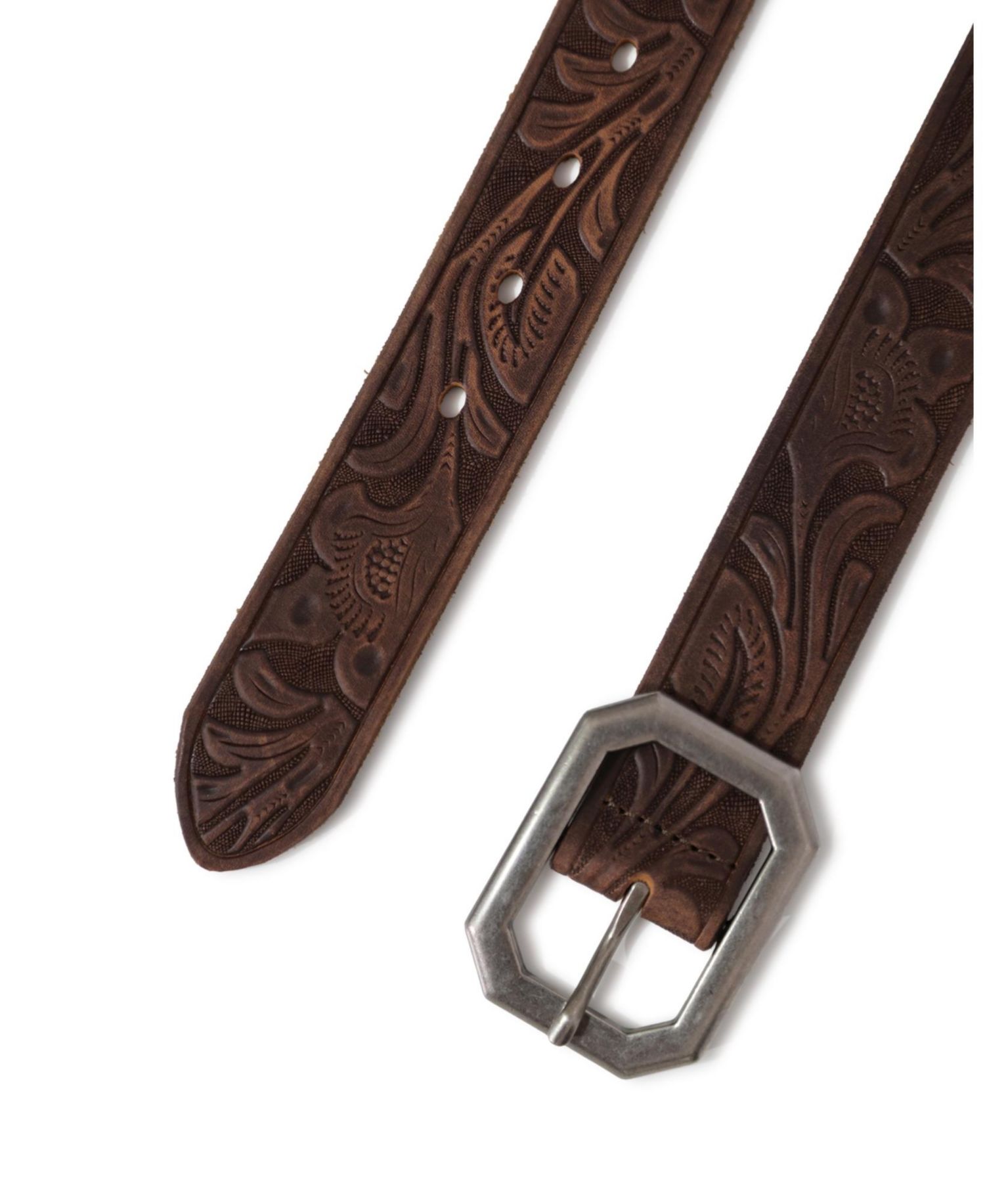 Women's Stand By Me Embossed Leather Belt