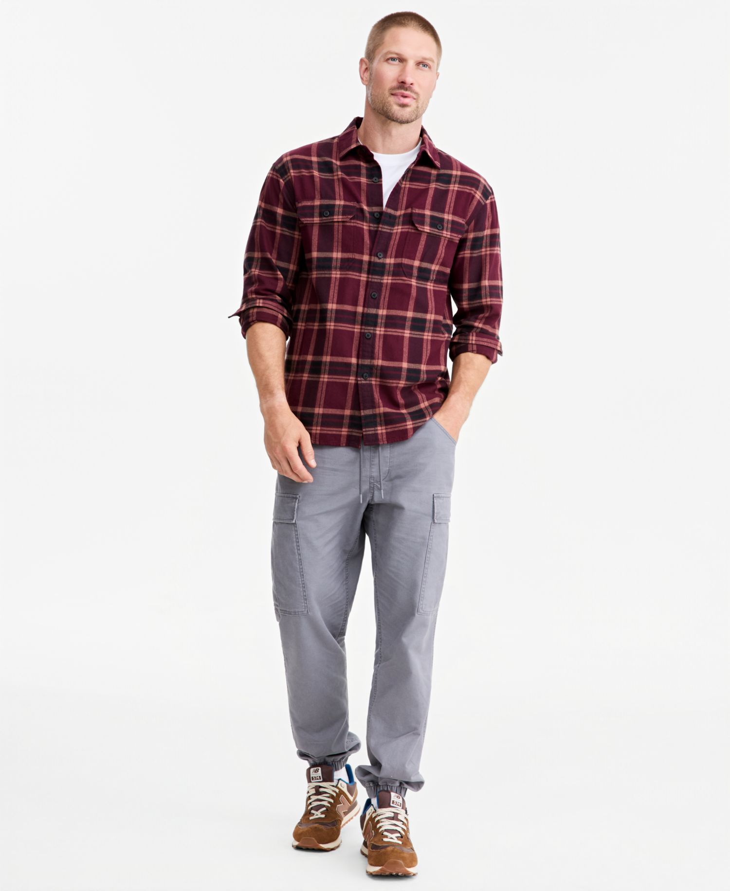 Men's Barry Plaid Flannel Shirt
