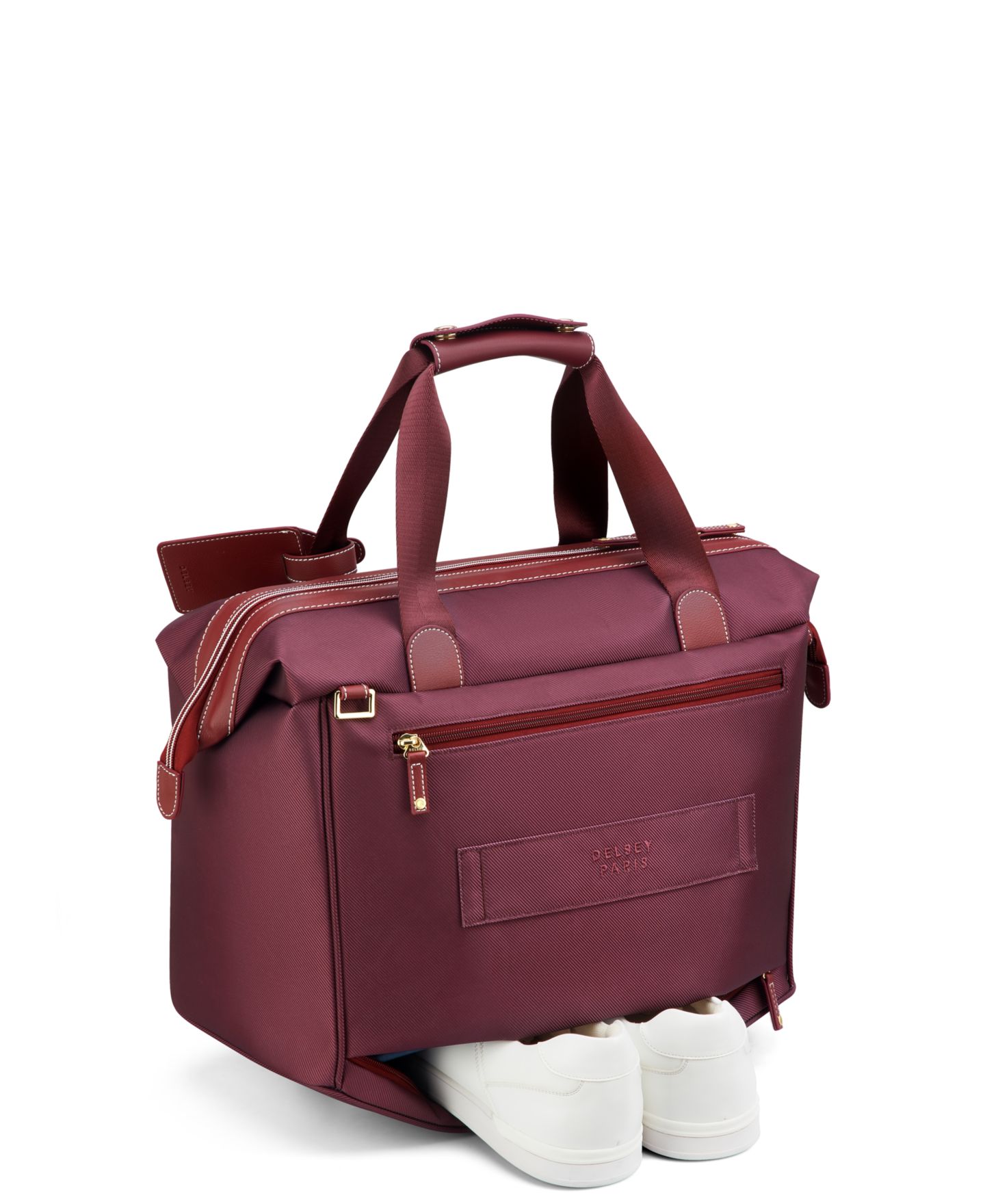 Сумка Delsey Paris Chatelet Air 2.0 Small Weekender, цвет: Бордовый — фото 2