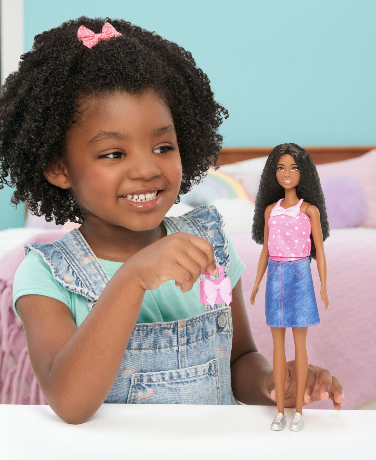 Платье Barbie Brooklyn, брюнетка, лёгкая в одевании — фото 4