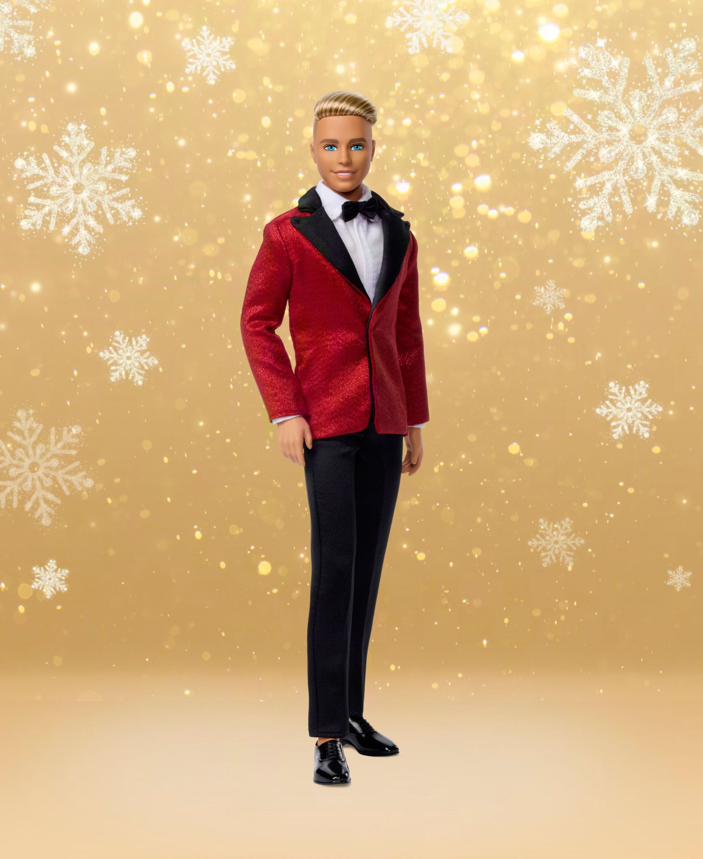 Детская кукла Barbie Signature 2026 Holiday Blonde Ken 13" Collectible Fashion Doll — фото 4